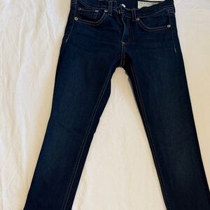 rag & bone Dark Indigo Skinny Jeans